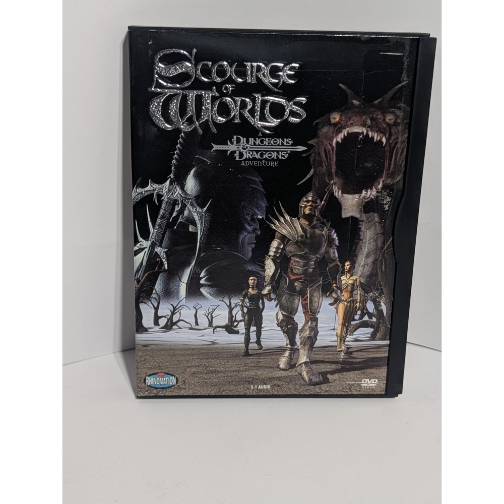 Scourge of Worlds A Dungeons & Dragons Adventure DVD Interactive Movie w/ Insert